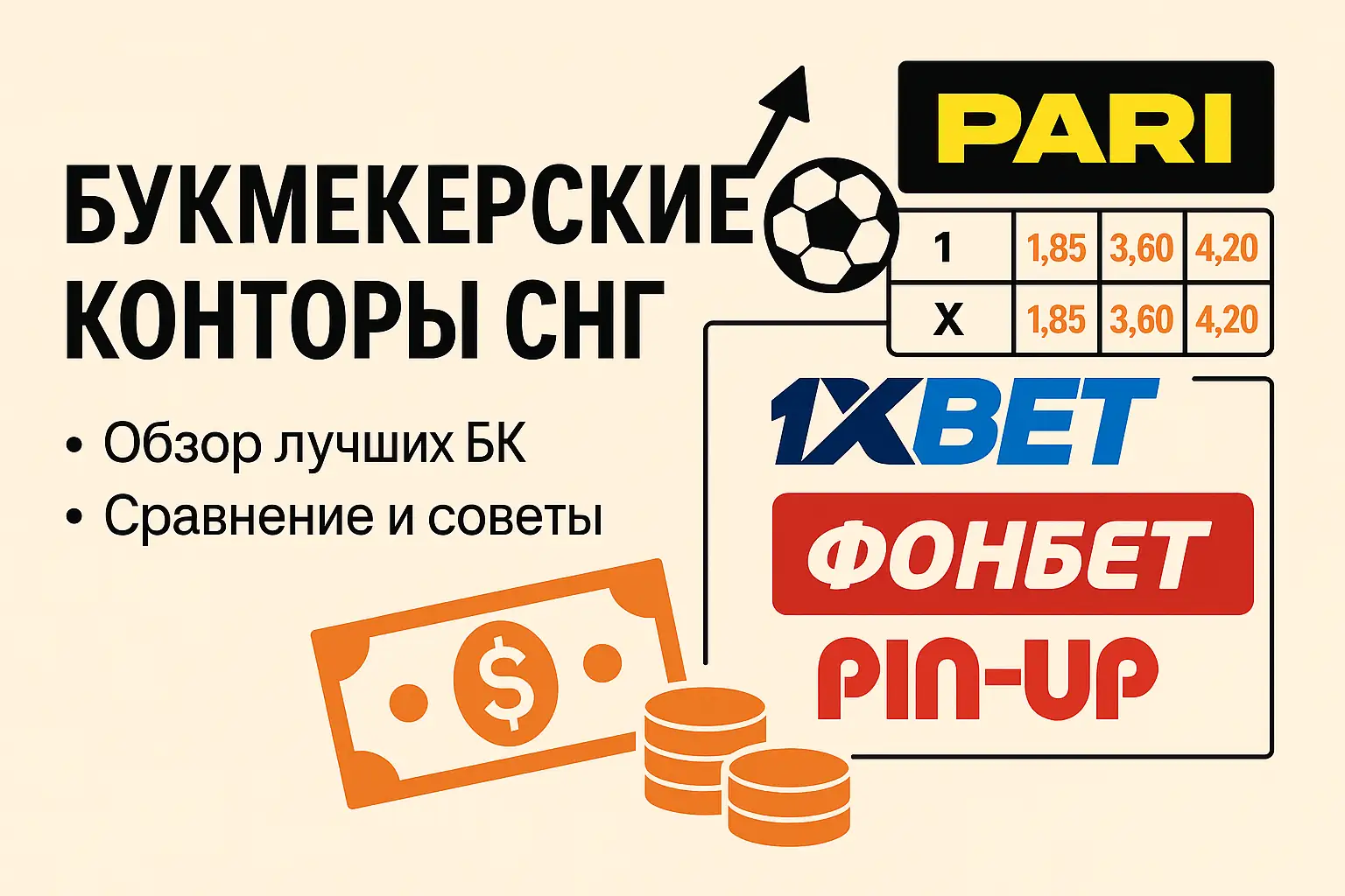 Букмекерские конторы СНГ